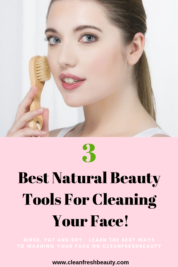 My skin became so much healthier when I used a facial brush to clean my face. Washing your face is critical for an healthy skin and to prevent acne and wrinkles, but your hands can only do so much. In this blog post, I share with you natural skin care tools you can use to wash your face. Click to read more. #greenbeauty #naturalskicare #organicbeauty