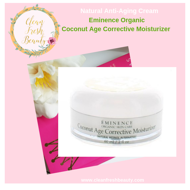 This Eminence Age Corrective Moisturize is a great natural Anti-Aging Creams. Read more about 5 natural anti-aging creams to help you deals with wrinkles. #greenbeauty #antiwrinkle #antiaging #naturalproducts