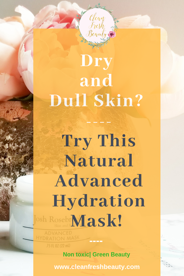 Dealing with dry skin? Wondering what natural product might work for you? I tried this natural advance hydrating mask and It works amazing. You want to try this! Click to read more. #greenbeauty #naturalskincare #organicbeauty