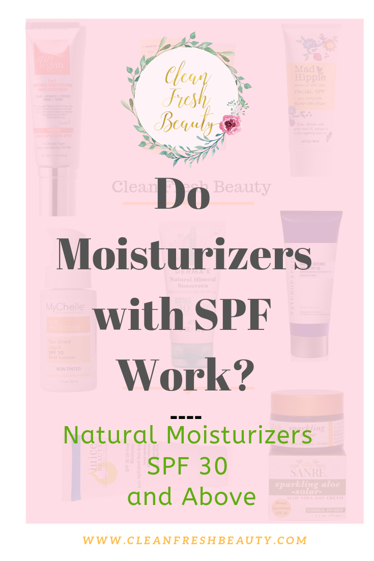 Wondering if the natural facial moisturizing SPF work? Looking for a easier way to protect your skin against the sun? Read to find more. #greenbeauty #naturalproducts #SPF30 #sunscreen