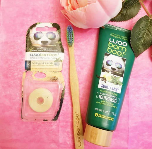 Eco-friendly Oral Care - Bamboo Toothbrush and silk natural floss