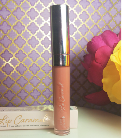Natural, Organic Cosmetics: Lip Gloss, 100% PURE Lip Caramel, Product Review