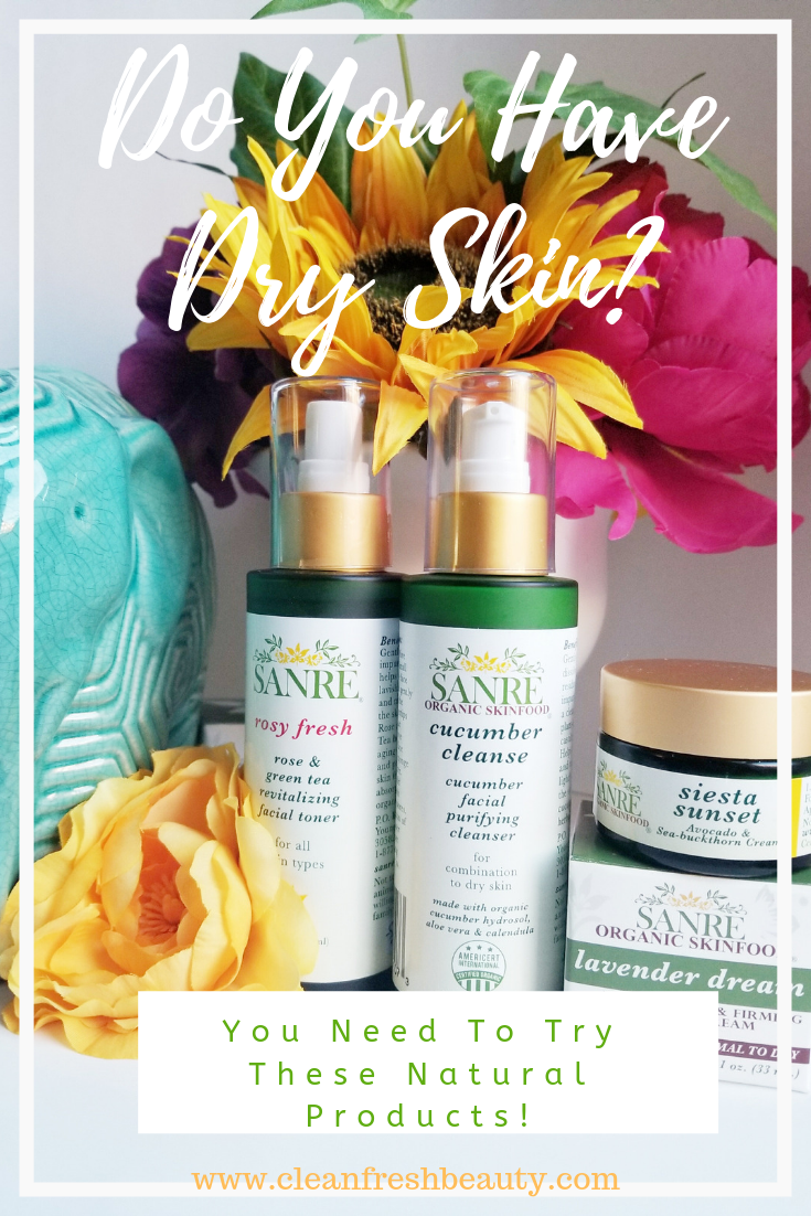 Do you have dry skin with aging signs? These natural products are made to hydrate and moisturize your skin. My skin feels so soft and nourished. I am share it with you in this blog post.  Click to read more #greenbeauty #matureskin #naturalproducts #antiaging 