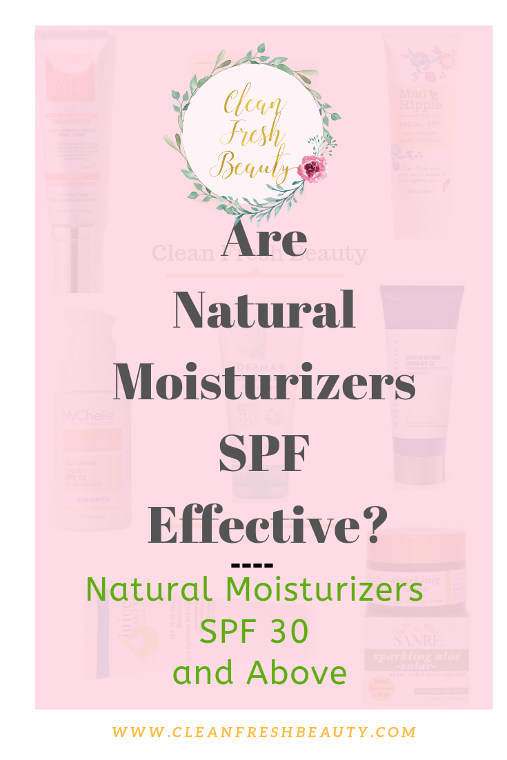 We hear a lot about SPFs facial. But, are they effective? In this blog post, I share with you about natural facial moisturizing SPF. Read to find more. #greenbeauty #naturalproducts #SPF30 #sunscreen