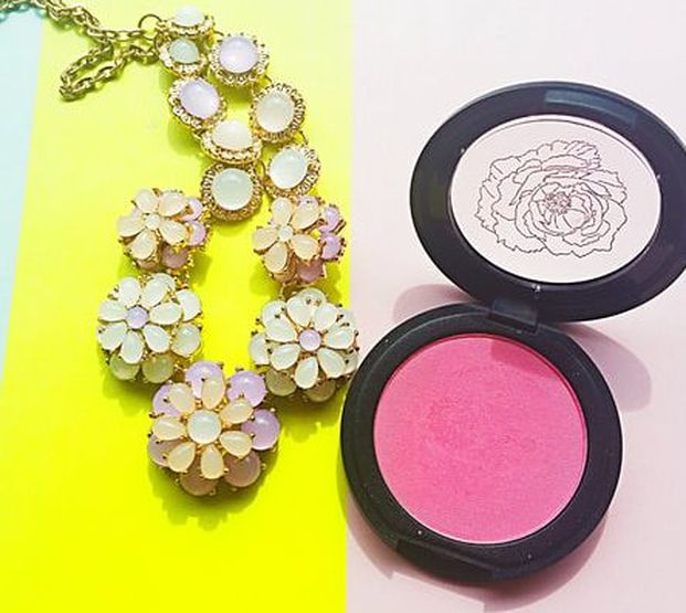 Fitglow Beauty - Super Pigmented Pink Mineral Natural Blush - Organic Makeup Products