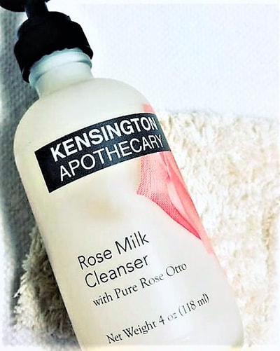 Soothing Natural Cleanser for Sensitive Skin - Kensington Apothecary |Rose Milk Cleanser| Organic Products 