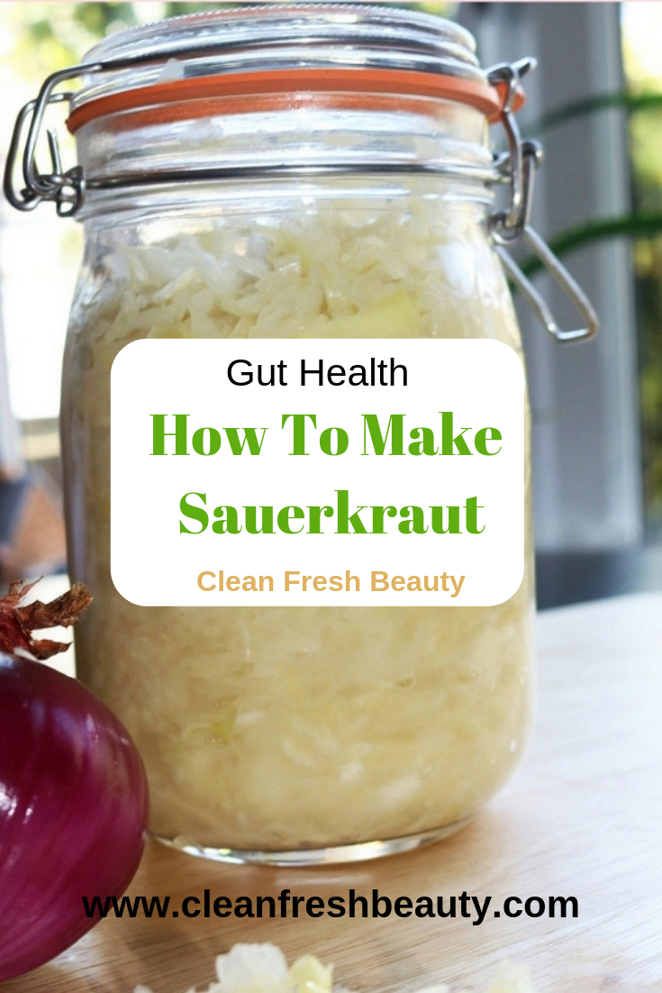 Fermented food is amazing for gut health; Fermented food supports the body production of good bacteria in our gut.. Sauerkraut's live and active probiotics have beneficial effects on the health of your digestive tract. #guthealth #probiotics #wellness #healthygut