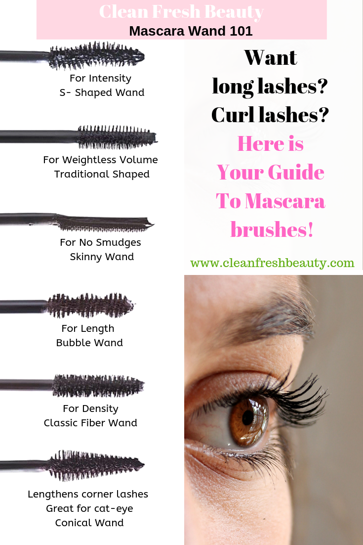 In this blog post about natural mascara for sensitive eyes, i share with you what type of wands to use and I give you 8 professional tips on how to apply mascaras for maximum impact. Click to read more. #greenbeauty #naturalproducts #naturalmascara 